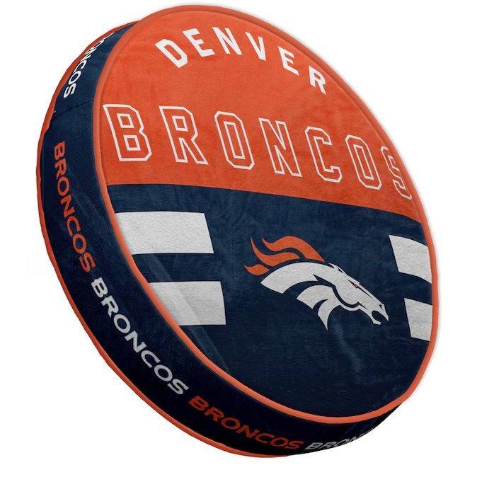 Denver Broncos Pegasus 15” Circle Plushlete Pillow Denver Broncos Pegasus 15” Circle Plushlete Pillow