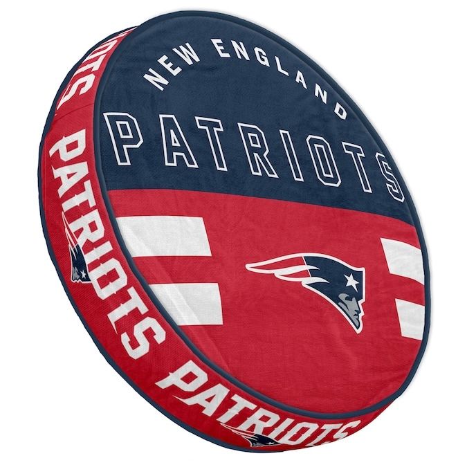 New England Patriots Pegasus 15” Circle Plushlete Pillow New England Patriots Pegasus 15” Circle Plushlete Pillow