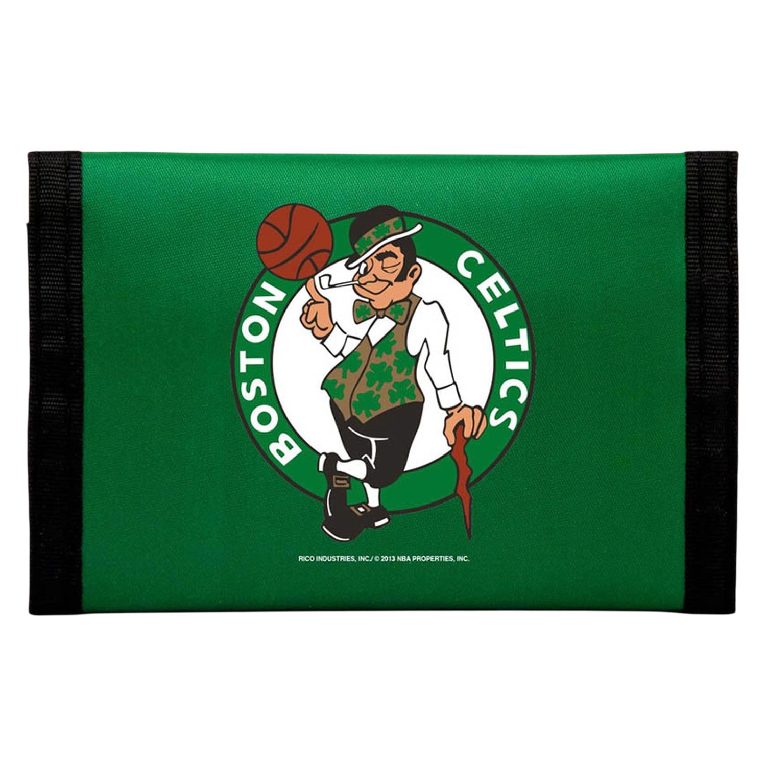 Boston Celtics Nylon Tri-Fold Wallet Boston Celtics Nylon Tri-Fold Wallet
