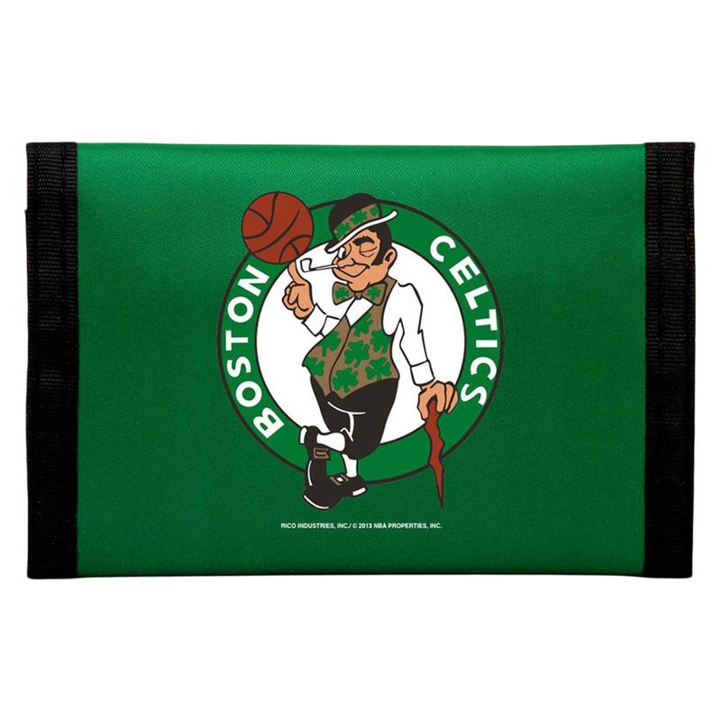 Boston Celtics Nylon Tri-Fold Wallet Boston Celtics Nylon Tri-Fold Wallet