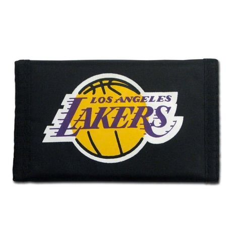 Los Angeles Lakers Nylon Tri-Fold Wallet Los Angeles Lakers Nylon Tri-Fold Wallet