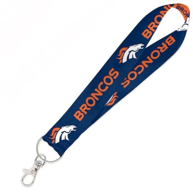 Denver Broncos Key Strap Lanyard Denver Broncos Key Strap Lanyard