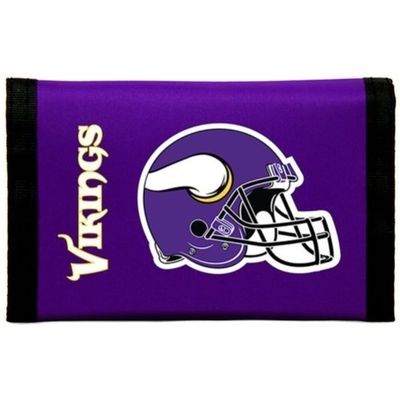 Minnesota Vikings Nylon Tri-Fold Wallet