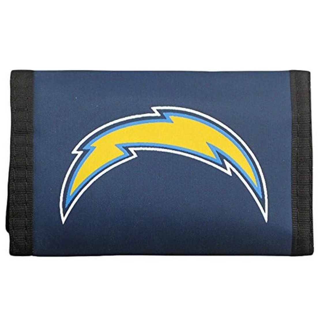 Los Angeles Chargers Nylon Tri-Fold Wallet Los Angeles Chargers Nylon Tri-Fold Wallet