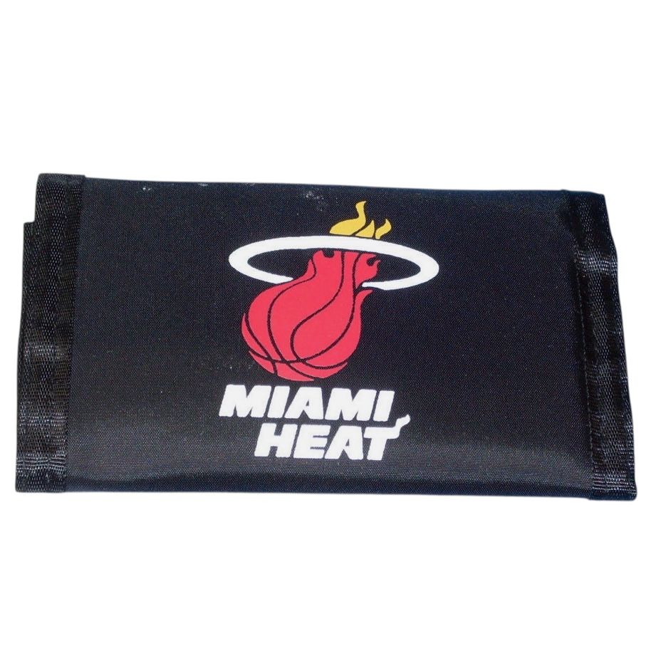 Miami Heat Nylon Tri-Fold Wallet Miami Heat Nylon Tri-Fold Wallet