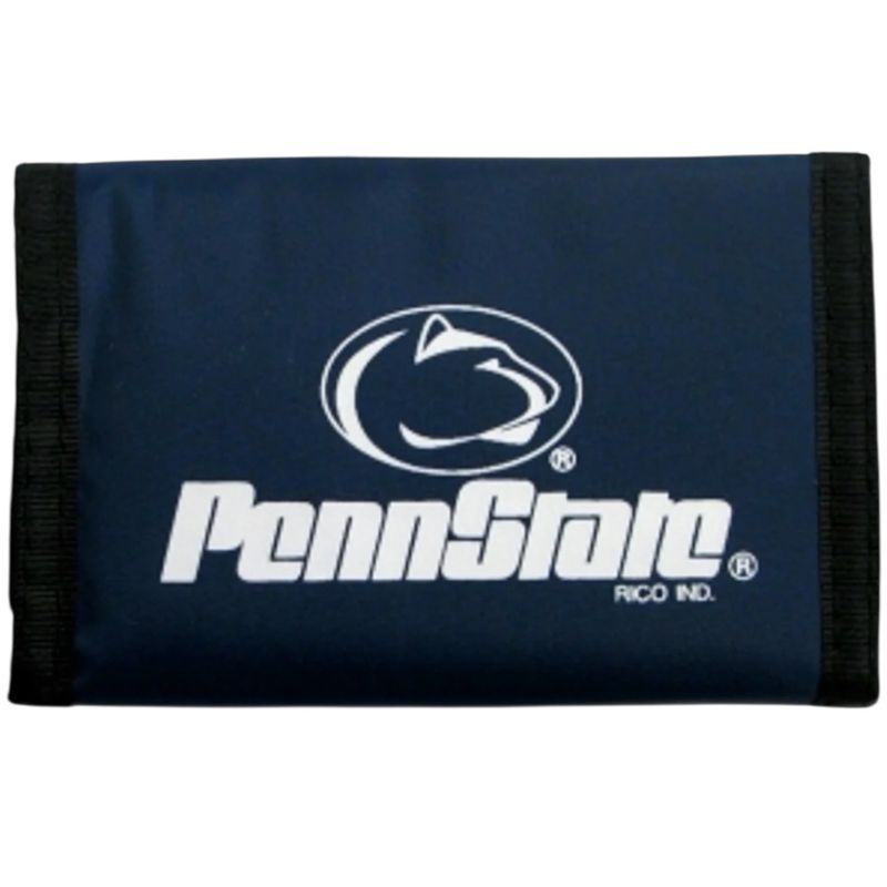 Penn State Nittany Lions Nylon Tri-Fold Wallet Penn State Nittany Lions Nylon Tri-Fold Wallet