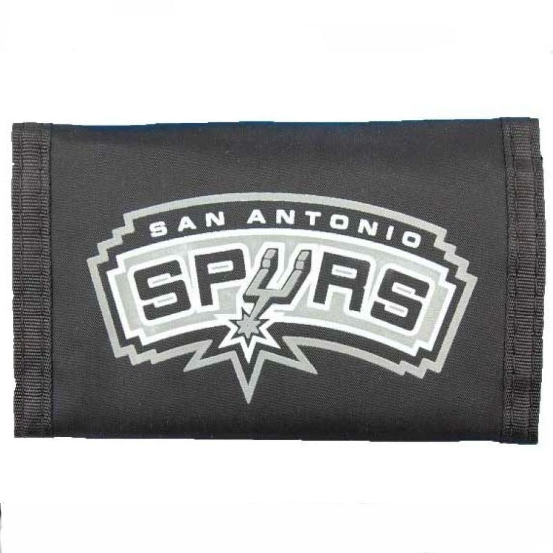San Antonio Spurs Nylon Tri-Fold Wallet San Antonio Spurs Nylon Tri-Fold Wallet
