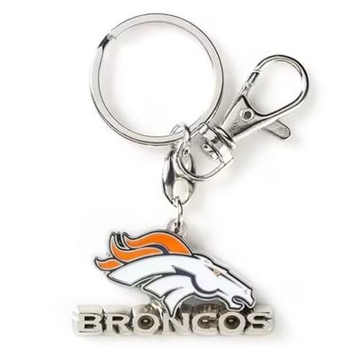 Denver Broncos Heavyweight Key Ring