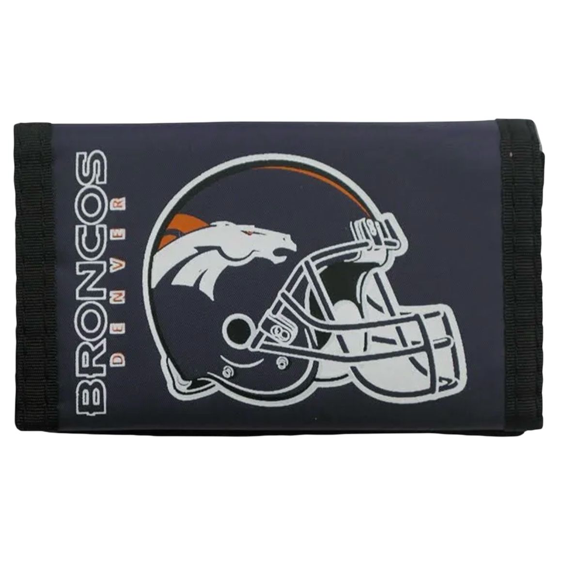 Denver Broncos Nylon Tri-Fold Wallet