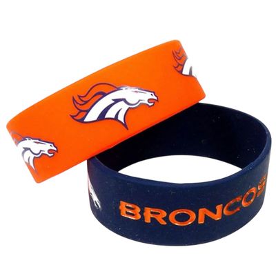 Denver Broncos Rubber Bulk Wrist Bands Denver Broncos Rubber Bulk Wrist Bands