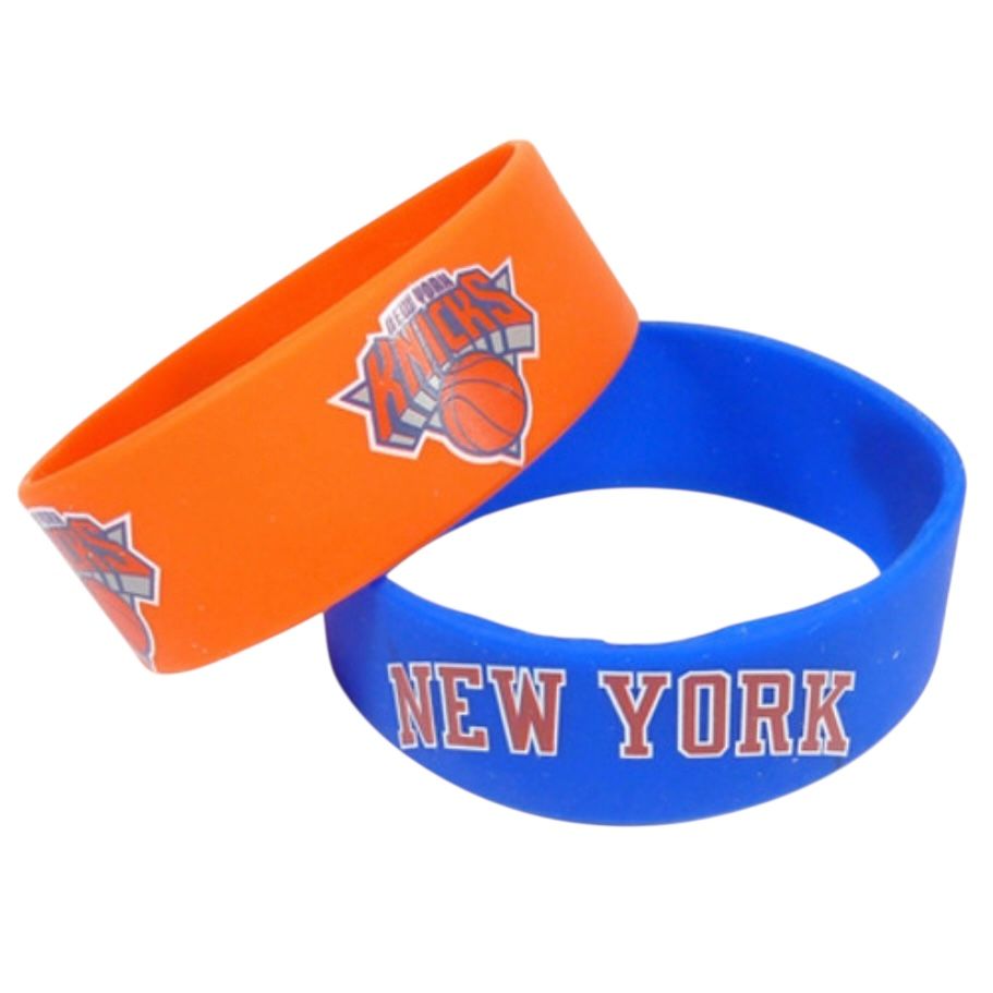 New York Knicks Rubber Bulk Wrist Bands
