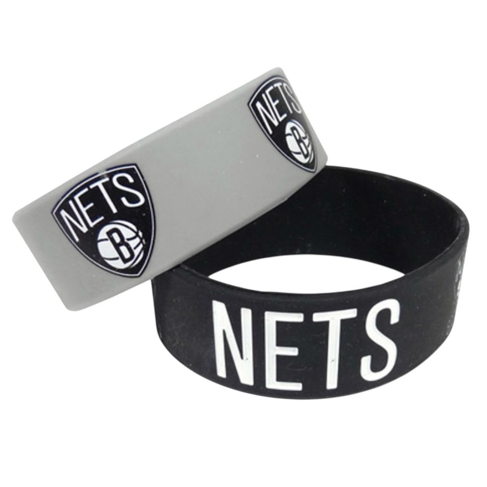 Brooklyn Nets Rubber Bulk Wrist Bands