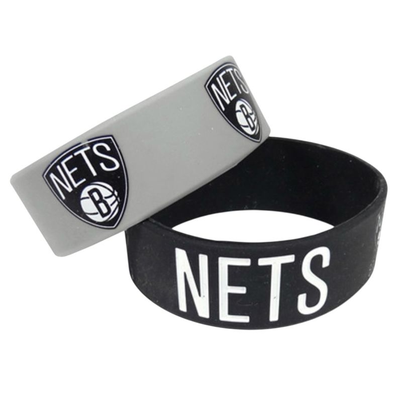 Brooklyn Nets Rubber Bulk Wrist Bands