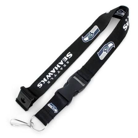 Seattle Seahawks Blue Lanyard Seattle Seahawks Blue Lanyard