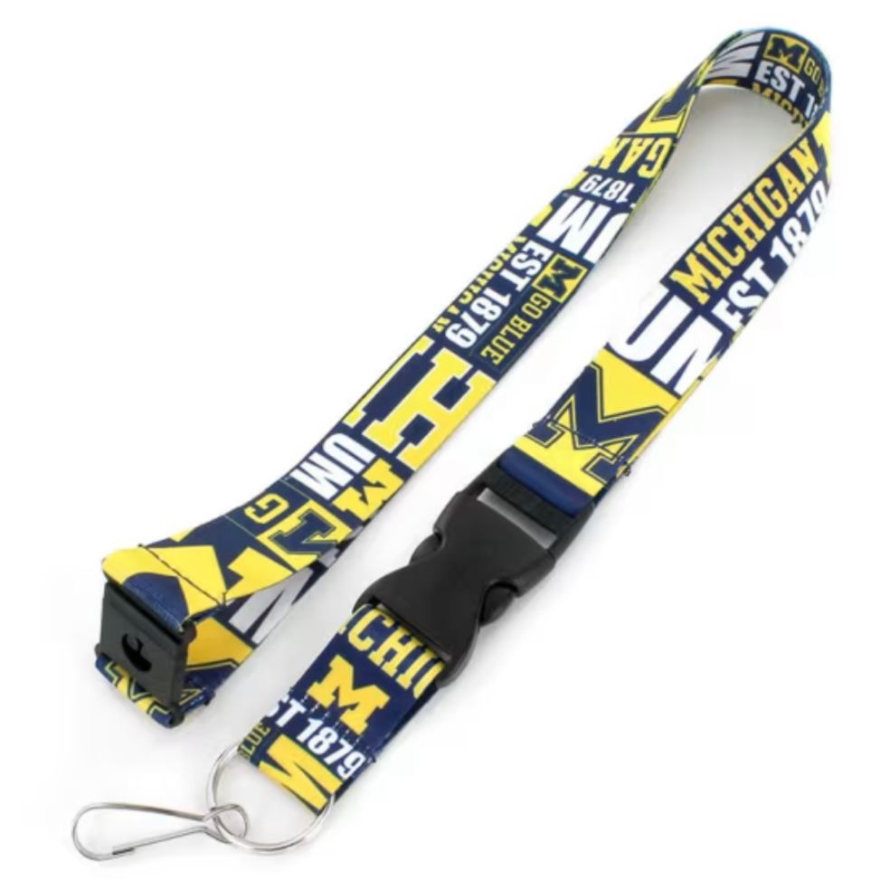 Michigan Wolverines Dynamic Lanyard Michigan Wolverines Dynamic Lanyard