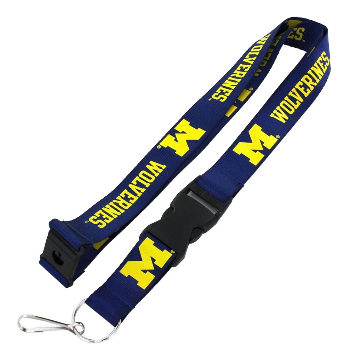 Michigan Wolverines Blue Lanyard Michigan Wolverines Blue Lanyard