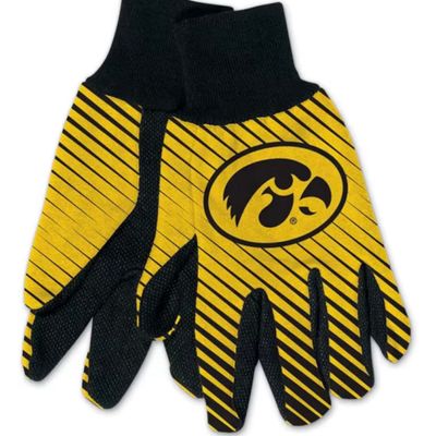 Iowa Hawkeyes Striped Utility Gloves Iowa Hawkeyes Striped Utility Gloves
