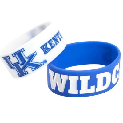 Kentucky Wildcats Rubber Bulk Wrist Bands