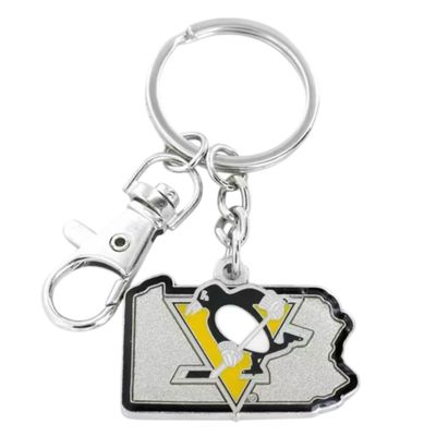 Pittsburgh Penguins State Key Ring