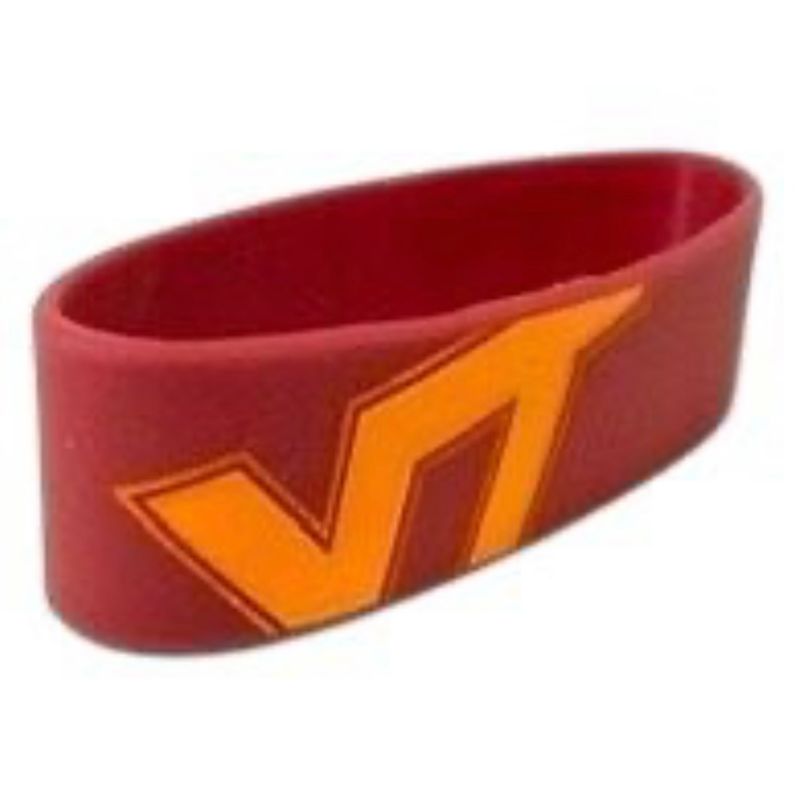 Virginia Tech Hokies Rubber Bulk Wrist Band