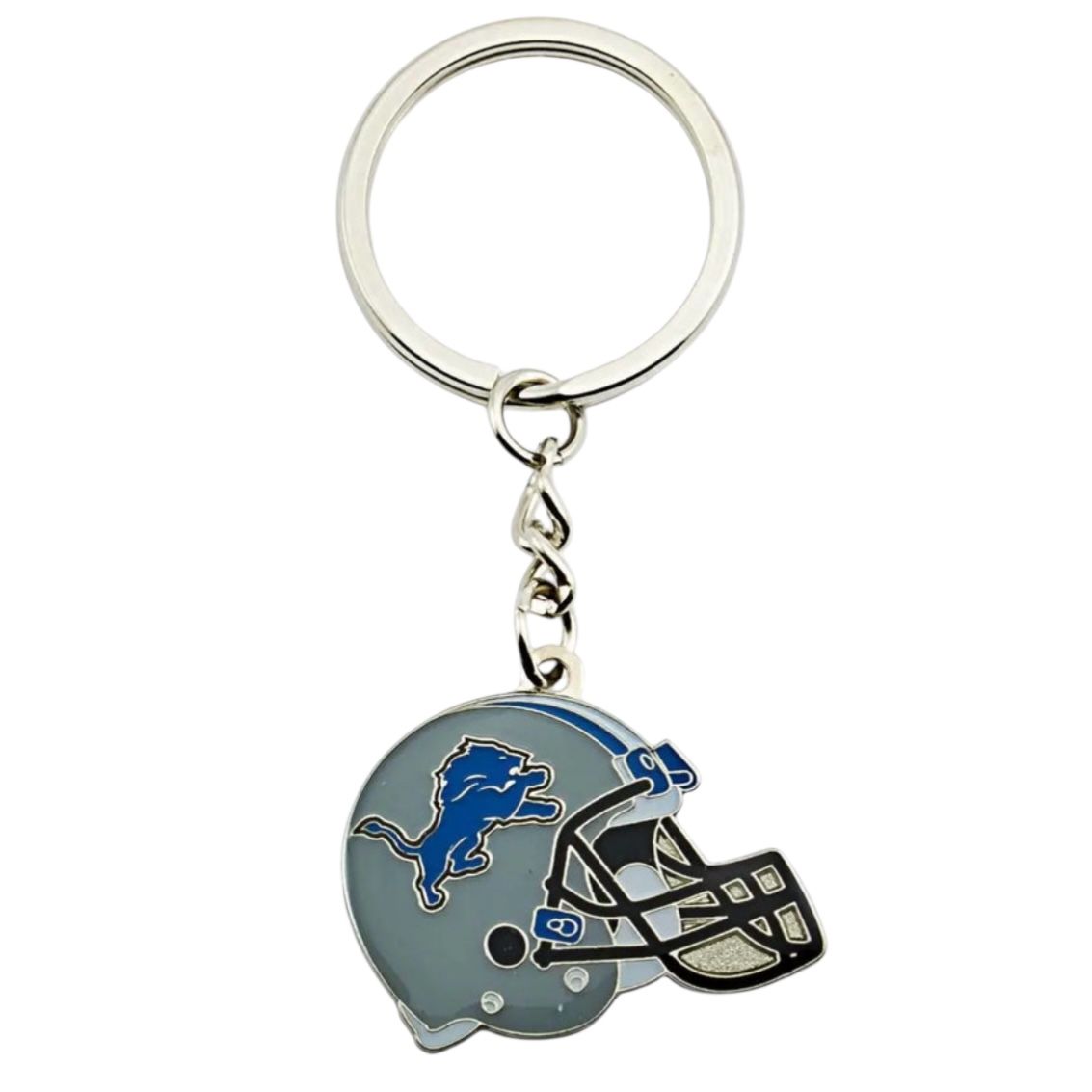 Detroit Lions Helmet Key Ring
