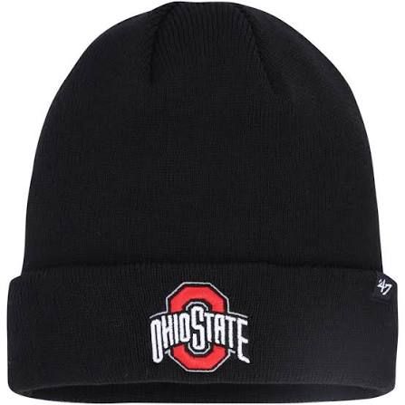 Ohio State Buckeyes Men’s Black 47 Cuffed Knit Hat Ohio State Buckeyes Men’s Black 47 Cuffed Knit Hat
