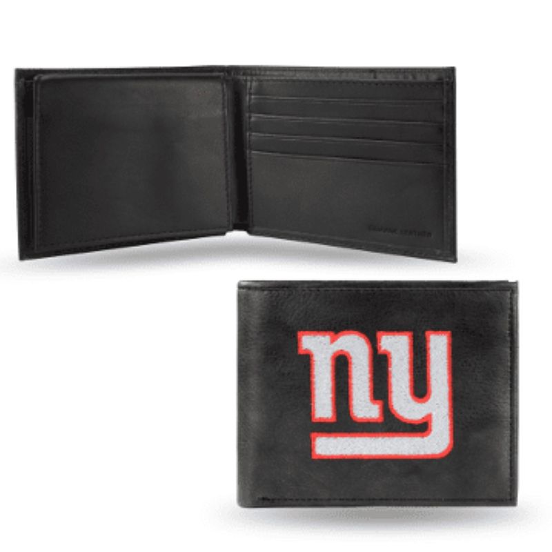 New York Giants Genuine Leather Billfold Wallet New York Giants Genuine Leather Billfold Wallet