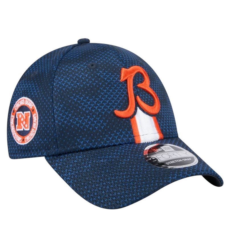 Chicago Bears Men's New Era Navy 2024 Sideline 9FORTY Stretch-Snap Hat Chicago Bears Men's New Era Navy 2024 Sideline 9FORTY Stretch-Snap Hat