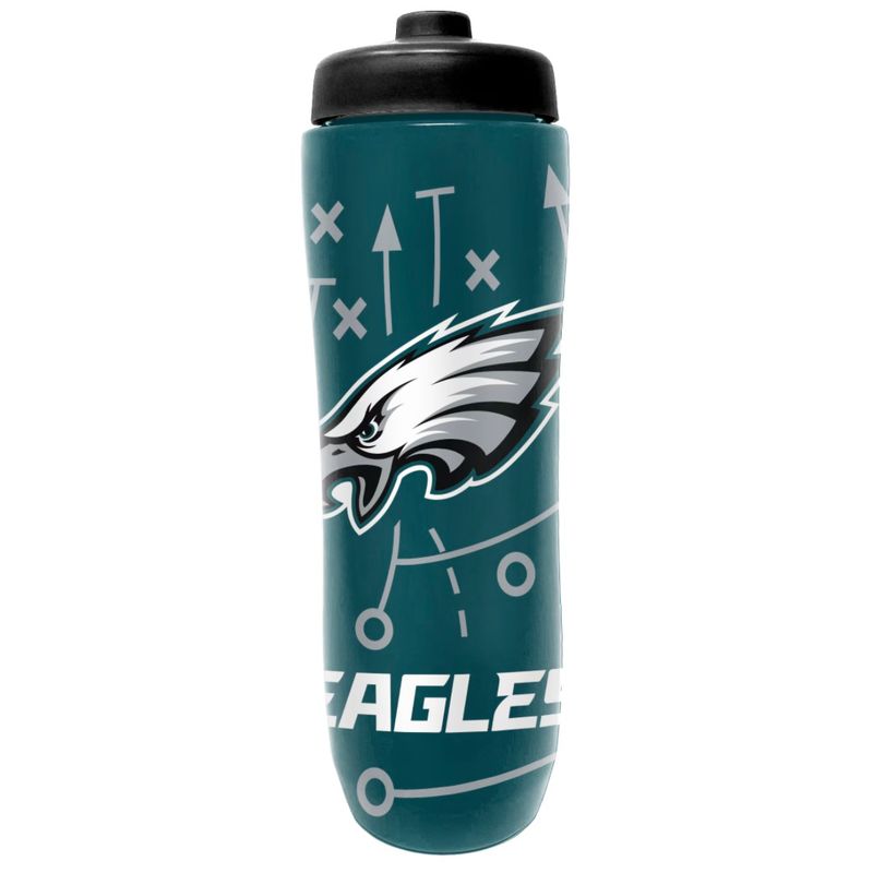Philadelphia Eagles 34oz Squeezy Water Bottle Philadelphia Eagles 34oz Squeezy Water Bottle