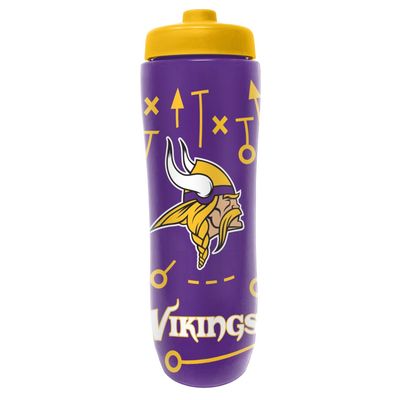 Minnesota Vikings 34oz Squeezy Water Bottle Minnesota Vikings 34oz Squeezy Water Bottle