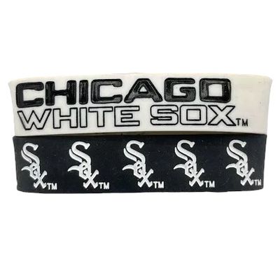 Chicago White Sox Rubber Bulk Wrist Bands Chicago White Sox Rubber Bulk Wrist Bands