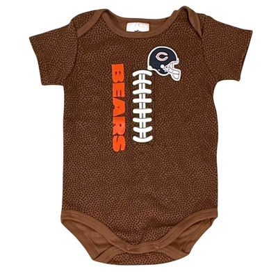 Chicago Bears Gerber Baby Short Sleeve Football Onesie Chicago Bears Gerber Baby Short Sleeve Football Onesie