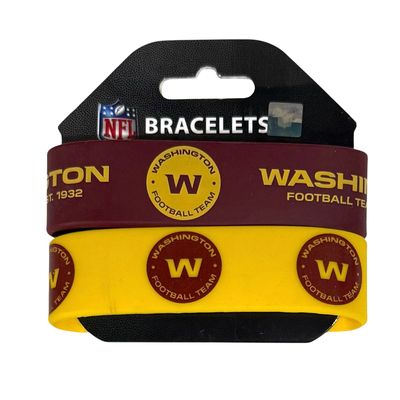 Washington Football Team Rubber Bulk Wrist Bands Washington Football Team Rubber Bulk Wrist Bands