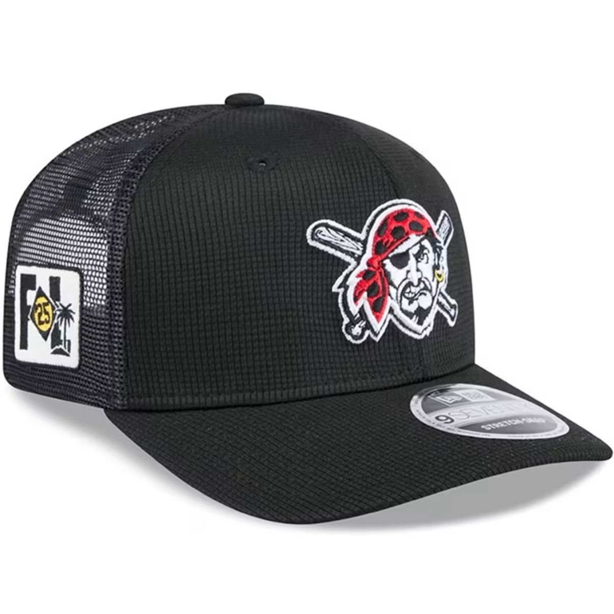 Pittsburgh Pirates Men's 2025 Spring Training New Era 9Seventy Stretch-Snap Hat