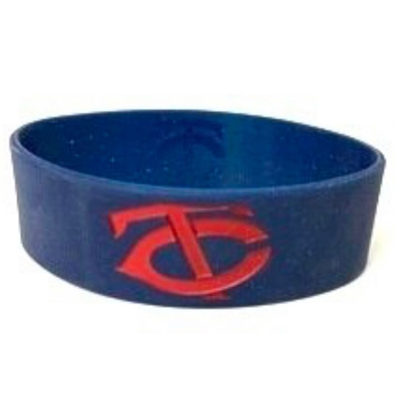Minnesota Twins Rubber Bulk Wrist Band