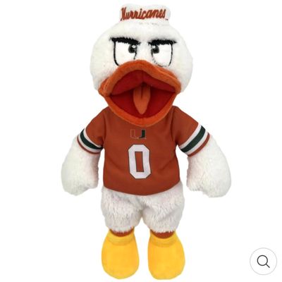 Miami Hurricanes Sebastian The Ibis 14 Miami Hurricanes Sebastian The Ibis 14" Plush Figure