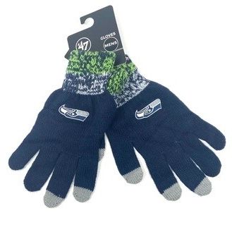 Seattle Seahawks 47 Brand Knit Gloves Seattle Seahawks 47 Brand Knit Gloves