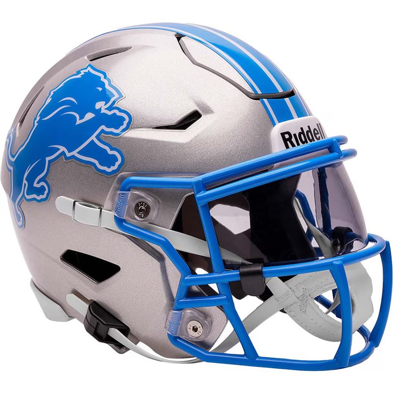 Detroit Lions Riddell Speed Flex Mid-Size Helmet Detroit Lions Riddell Speed Flex Mid-Size Helmet