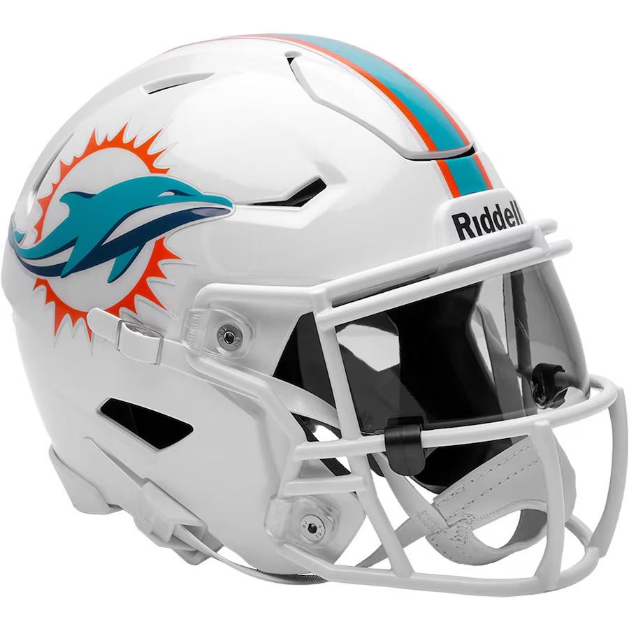 Miami Dolphins Riddell Speed Flex Mid-Size Helmet