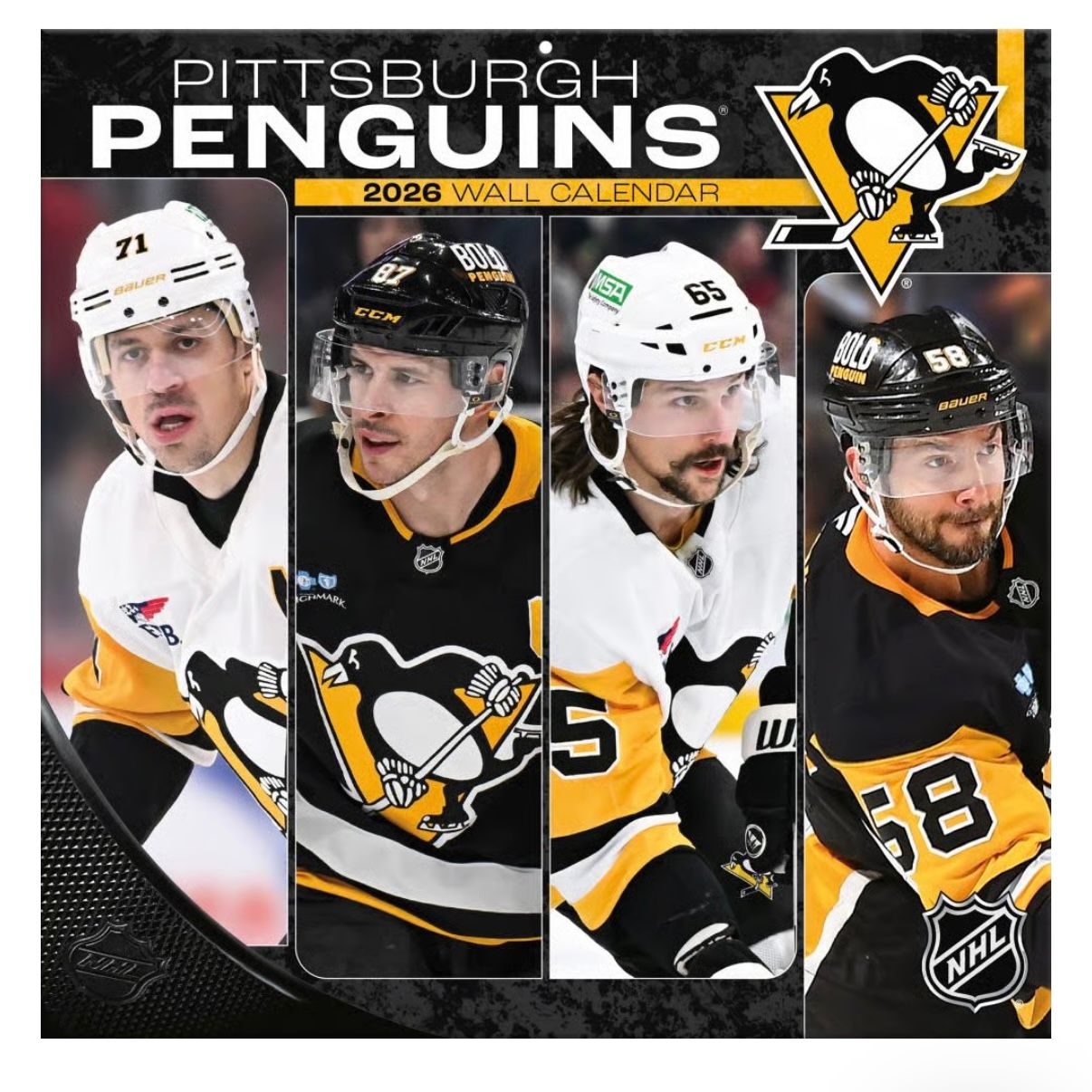 Pittsburgh Penguins 12'' x 12'' 2026 Wall Calendar Pittsburgh Penguins 12'' x 12'' 2026 Wall Calendar
