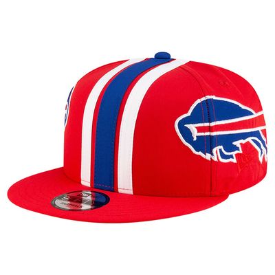 Buffalo Bills Men's New Era Red Helmet 9FIFTY Snapback Hat