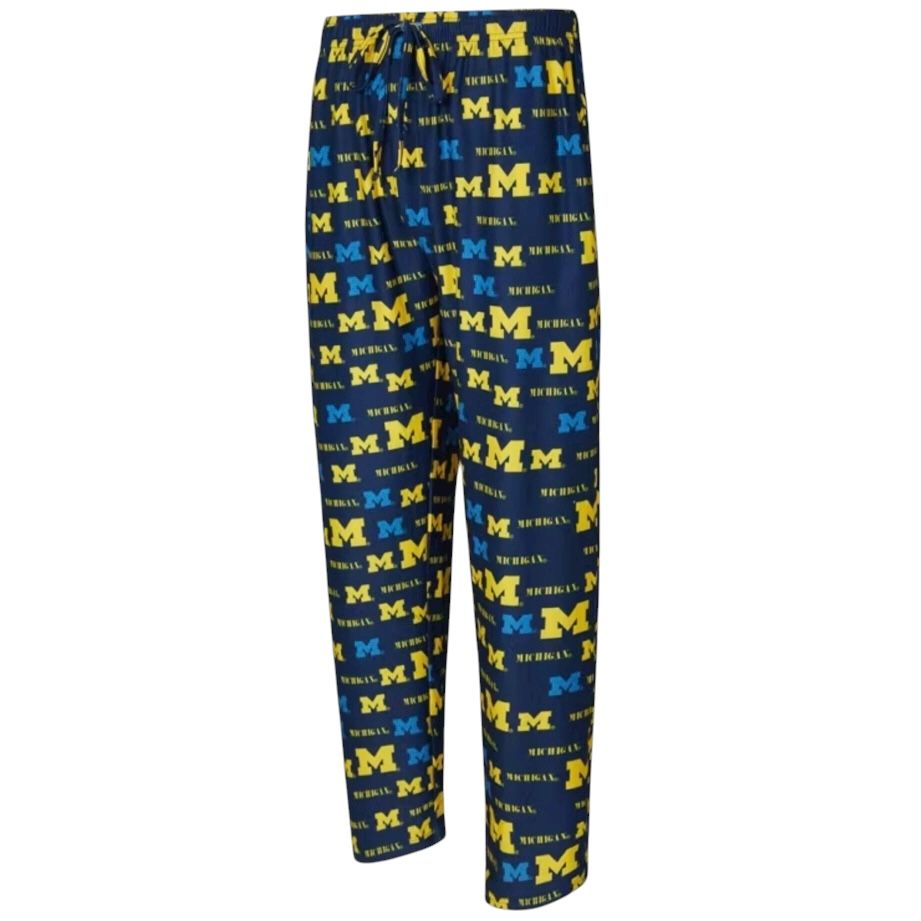 Michigan Wolverines Men's Concepts Sport Mosaic Pajama Pants Michigan Wolverines Men's Concepts Sport Mosaic Pajama Pants