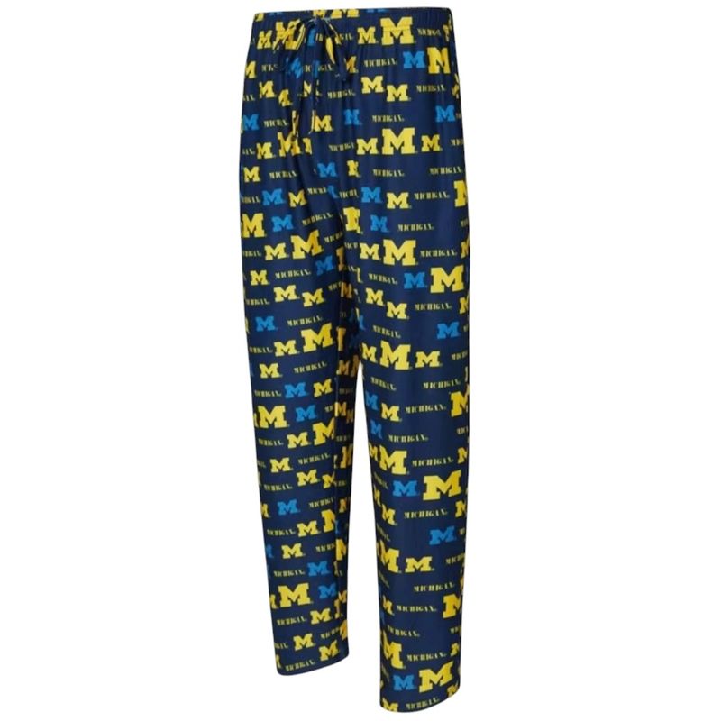 Michigan Wolverines Men's Concepts Sport Mosaic Pajama Pants Michigan Wolverines Men's Concepts Sport Mosaic Pajama Pants