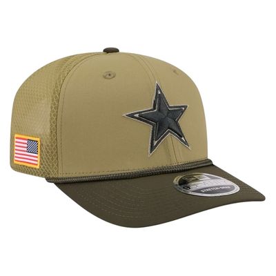 Dallas Cowboys Men's Green New Era 2025 Salute to Service 9SEVENTY Adjustable Hat Dallas Cowboys Men's Green New Era 2025 Salute to Service 9SEVENTY Adjustable Hat