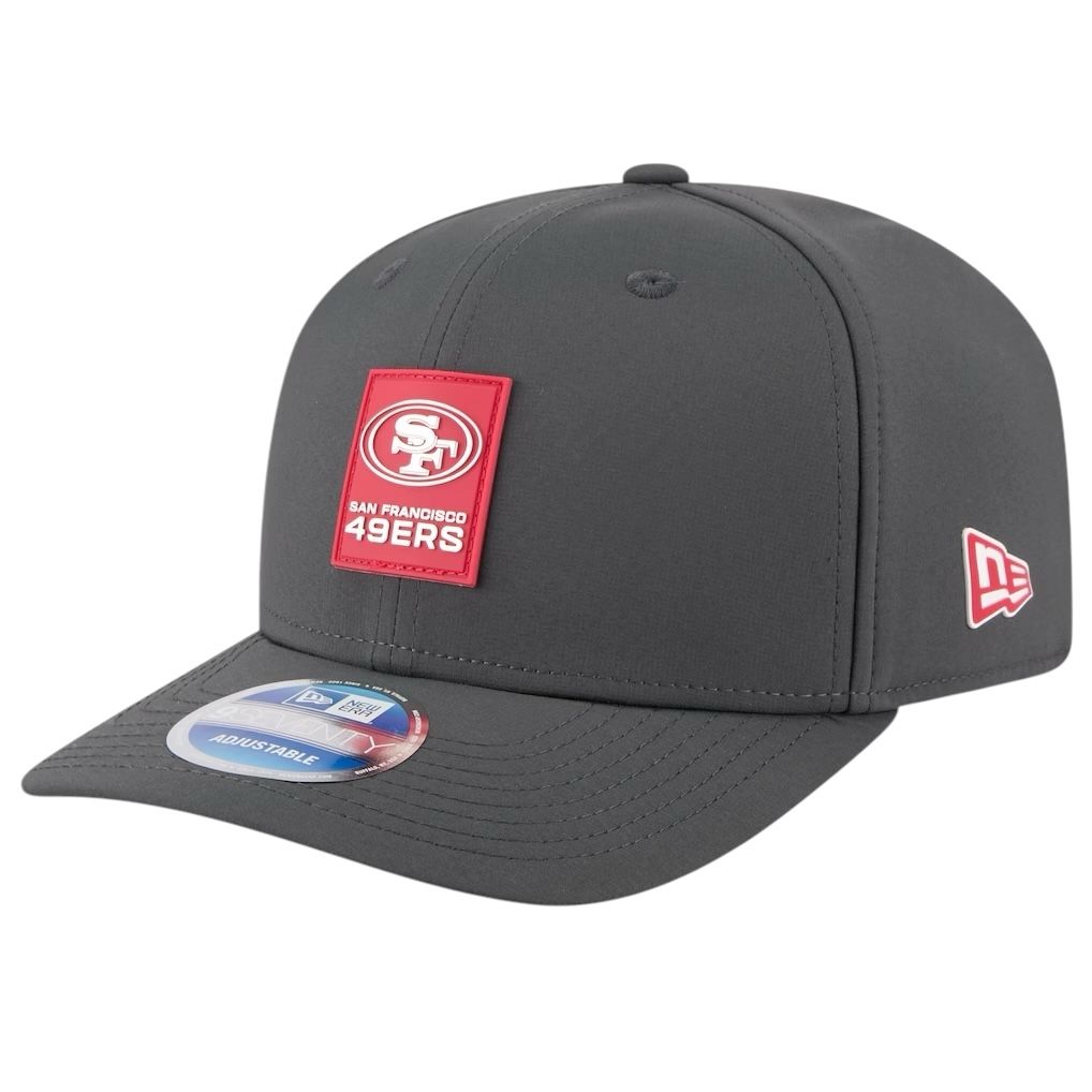 San Francisco 49ers Men's Charcoal New Era 2025 Sideline Cold Weather 9SEVENTY Adjustable Hat San Francisco 49ers Men's Charcoal New Era 2025 Sideline Cold Weather 9SEVENTY Adjustable Hat