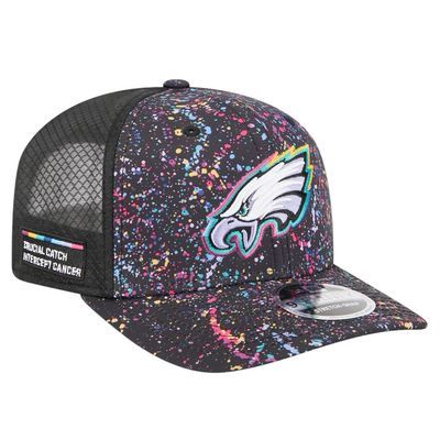 Philadelphia Eagles Men’s Black New Era 2025 NFL Crucial Catch 9SEVENTY Adjustable Hat Philadelphia Eagles Men’s Black New Era 2025 NFL Crucial Catch 9SEVENTY Adjustable Hat