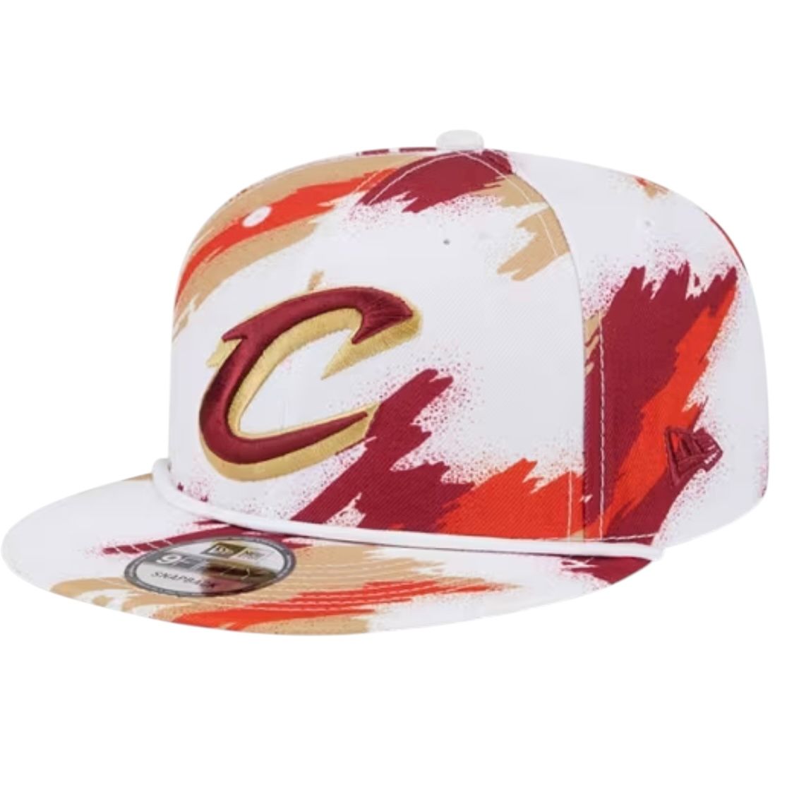 Cleveland Cavaliers Men’s Paint New Era Snapback Hat