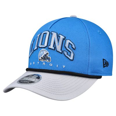Detroit Lions Men’s New Era Blue Arch COOLERA 9FORTY A-Frame Adjustable Hat