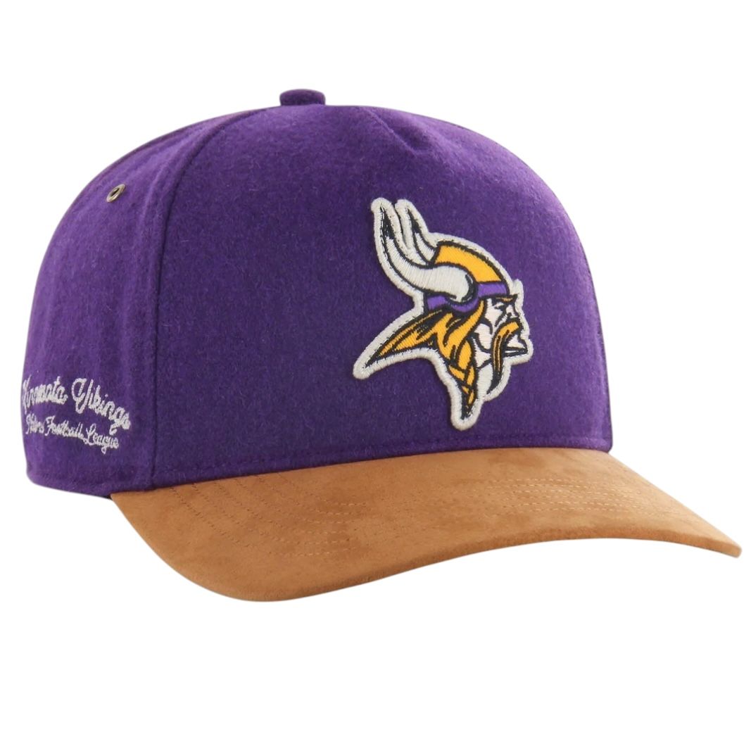 Minnesota Vikings Men’s Purple Grandstand 47 Hitch Snapback Hat