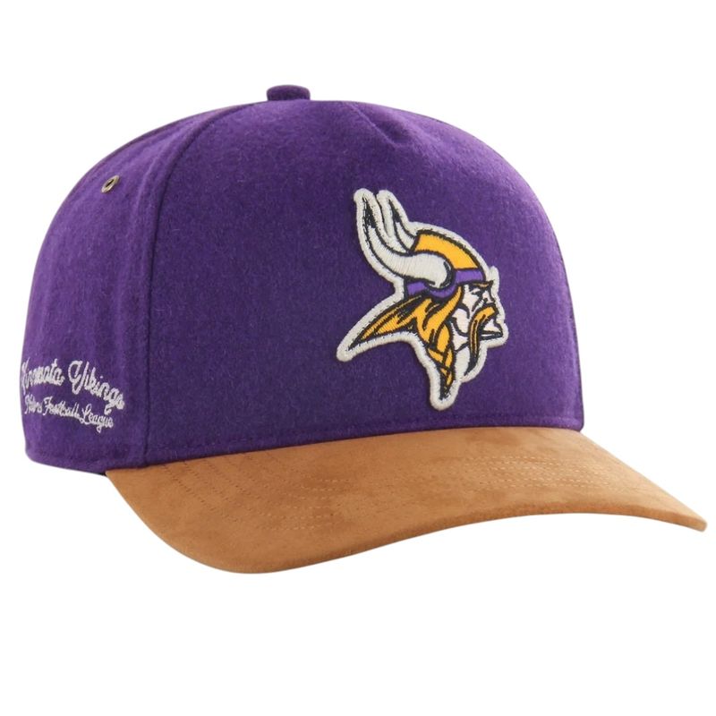 Minnesota Vikings Men’s Purple Grandstand 47 Hitch Snapback Hat Minnesota Vikings Men’s Purple Grandstand 47 Hitch Snapback Hat